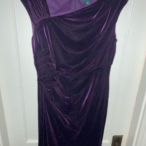 Luxurious velvet dress by Ralph Lauren